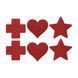 Пестіси - Le Desir Nipple Cover Set Red (3 пари) 60360028075 фото 6