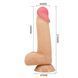 Фалоімітатор на присосці, з хребтом та ефектом ковзної шкіри LyBaile - Sliding Skin 8,1'' Flesh, BW-008106NRG BW-008106NRG фото 10