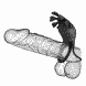Ерекційне кільце Pretty Love &mdash; Vibration Penis Ring Ruben Black, BI-210311-1 BI-210311-1 фото 11