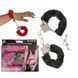 Наручники Plush Handcuffs With Keys Black 99660630049-3 фото 3