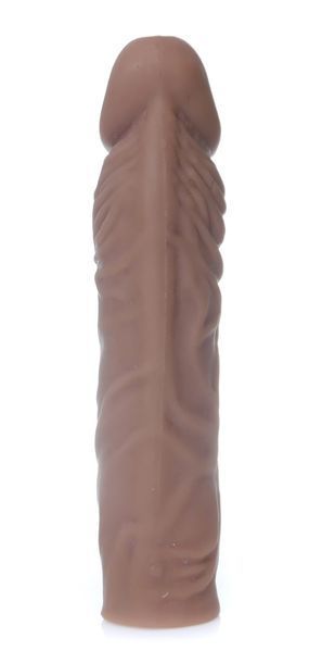 Насадка презерватив удлиняющая Boss Series - Perfect Sleeve Mulatto ( extends 4 cm ), BS6700082 BS6700082 фото