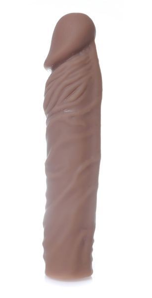 Насадка презерватив удлиняющая Boss Series - Perfect Sleeve Mulatto ( extends 4 cm ), BS6700082 BS6700082 фото