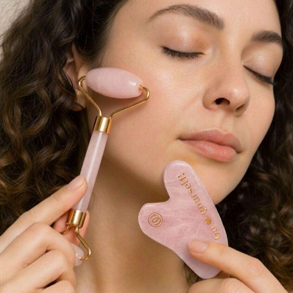 Набір масажерів гуаша Womanizer Gua Sha Set, ролер та скребок SX0925 фото