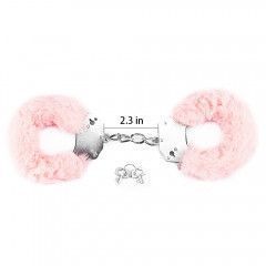 Наручники - Fetish Pleasure Fluffy Hand Cuffs Pink 6452LV1501-1 фото