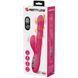 Вибратор-кролик PRETTY LOVE Winters Pink, силикон, розовый, вращение и вибрация BW-500107 фото 7