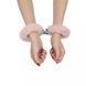 Наручники - Fetish Pleasure Fluffy Hand Cuffs Pink 6452LV1501-1 фото 5